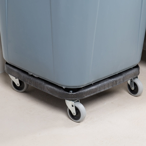 Rubbermaid Square Brte with Dolly