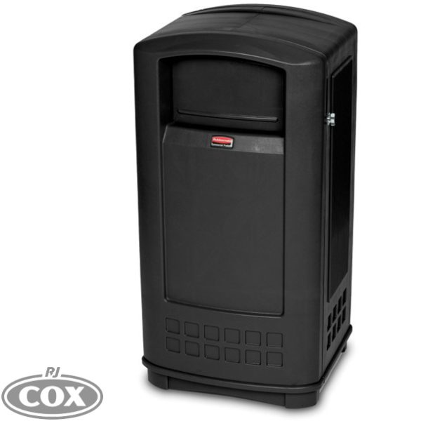 Rubbermaid Plaza Jr. 132-Litre Waste Bin FG9P9000BLA